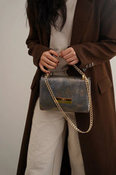 MERMAID BAG IN GENUINE LEATHER